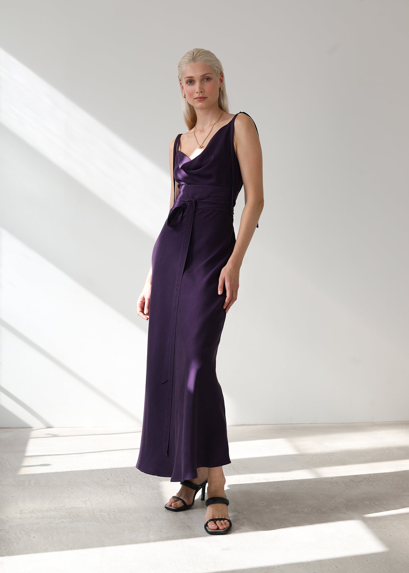 THE LUCIE DRESS - nightshade