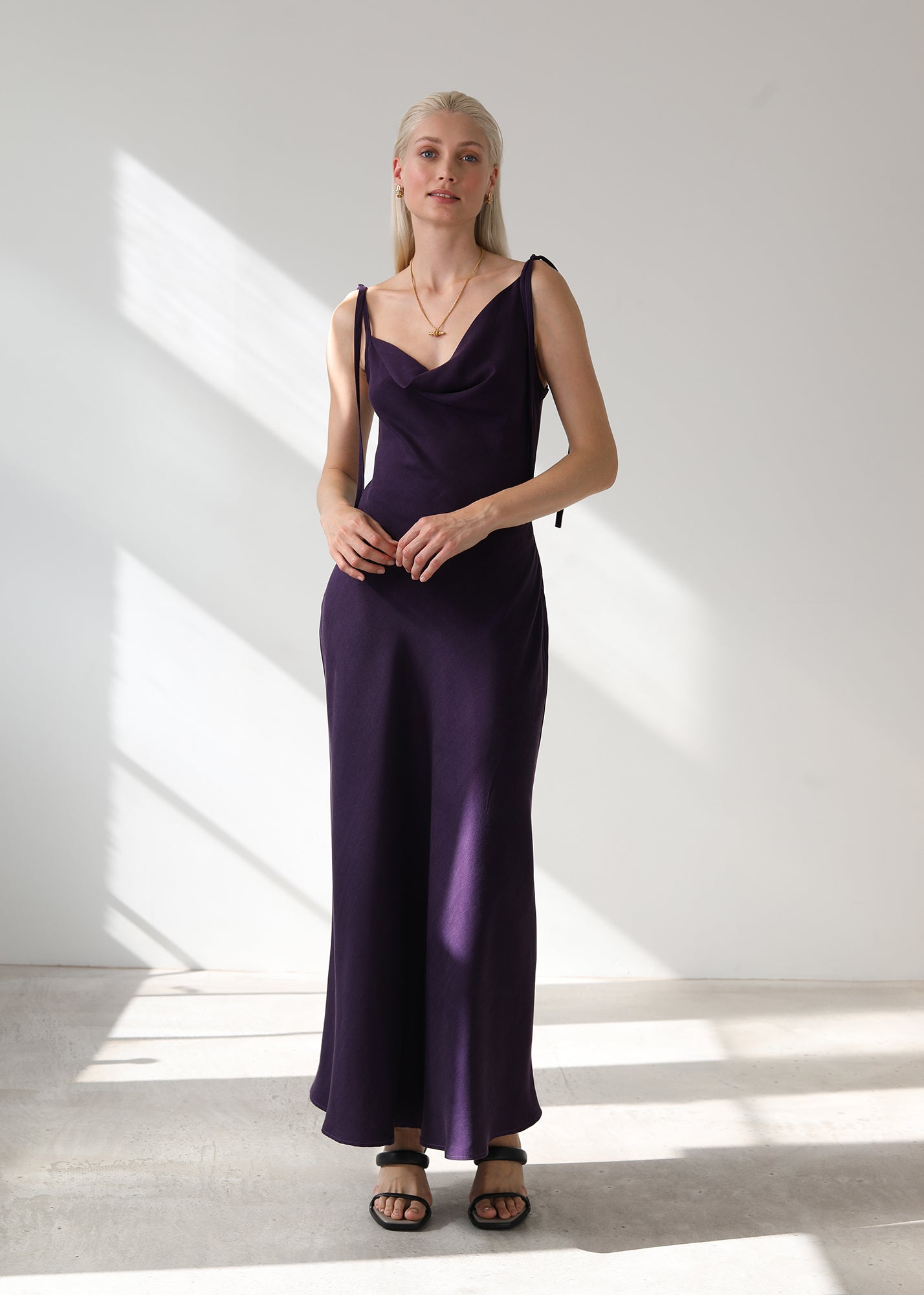 THE LUCIE DRESS - nightshade