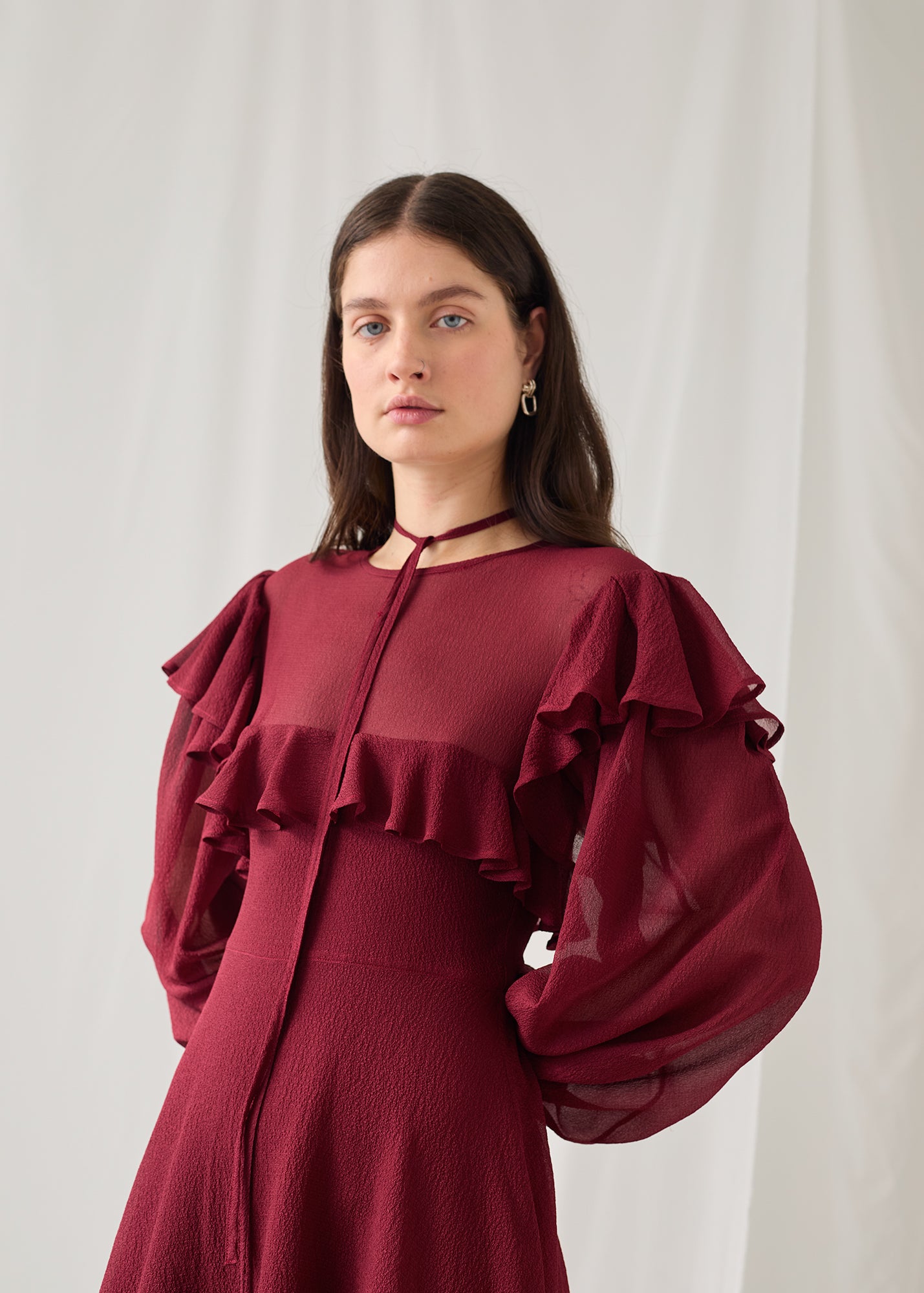 THE GENEVIÈVE SILK DRESS