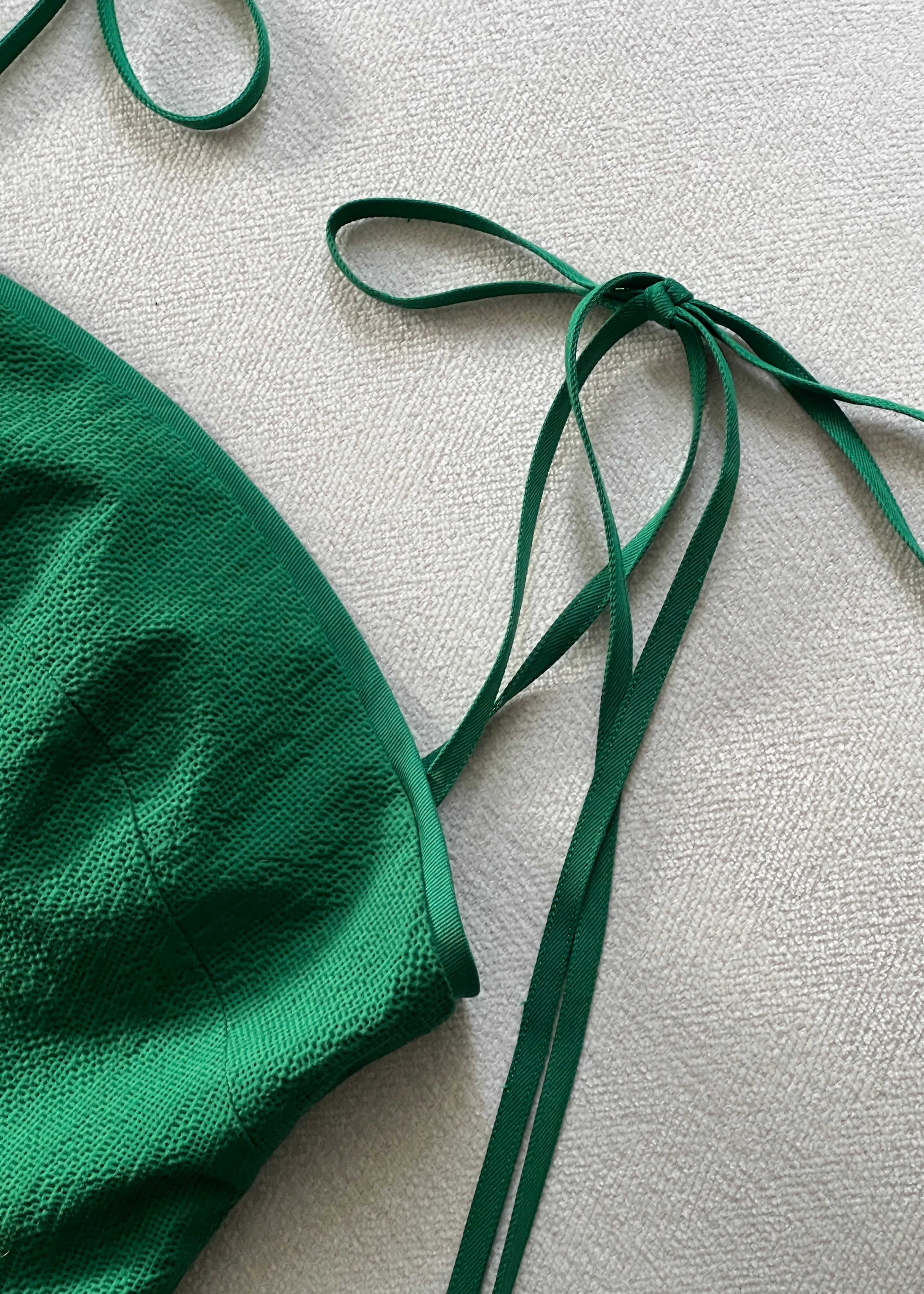 THE CHERIE DRESS - emerald