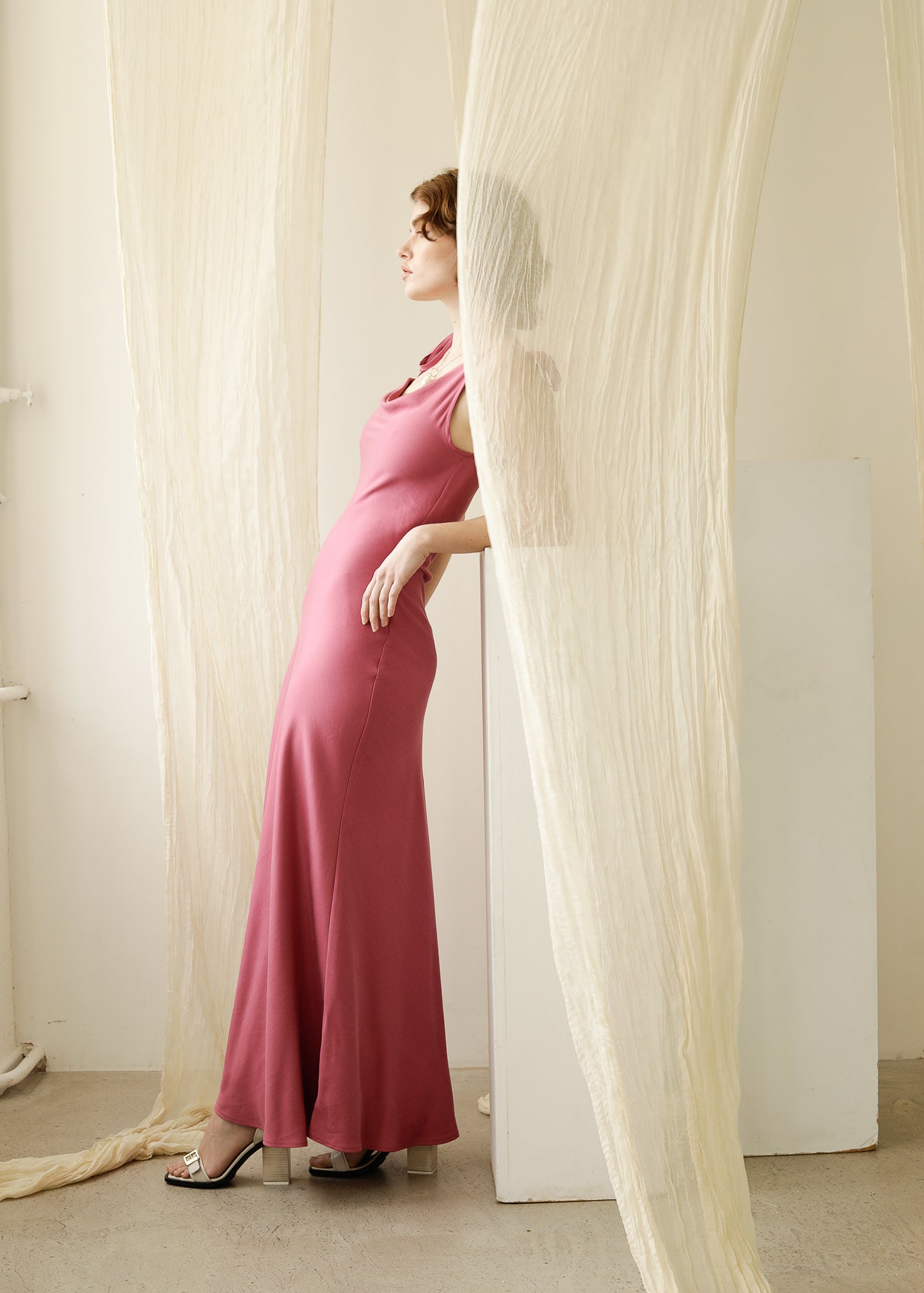 THE LUCIE DRESS - pink