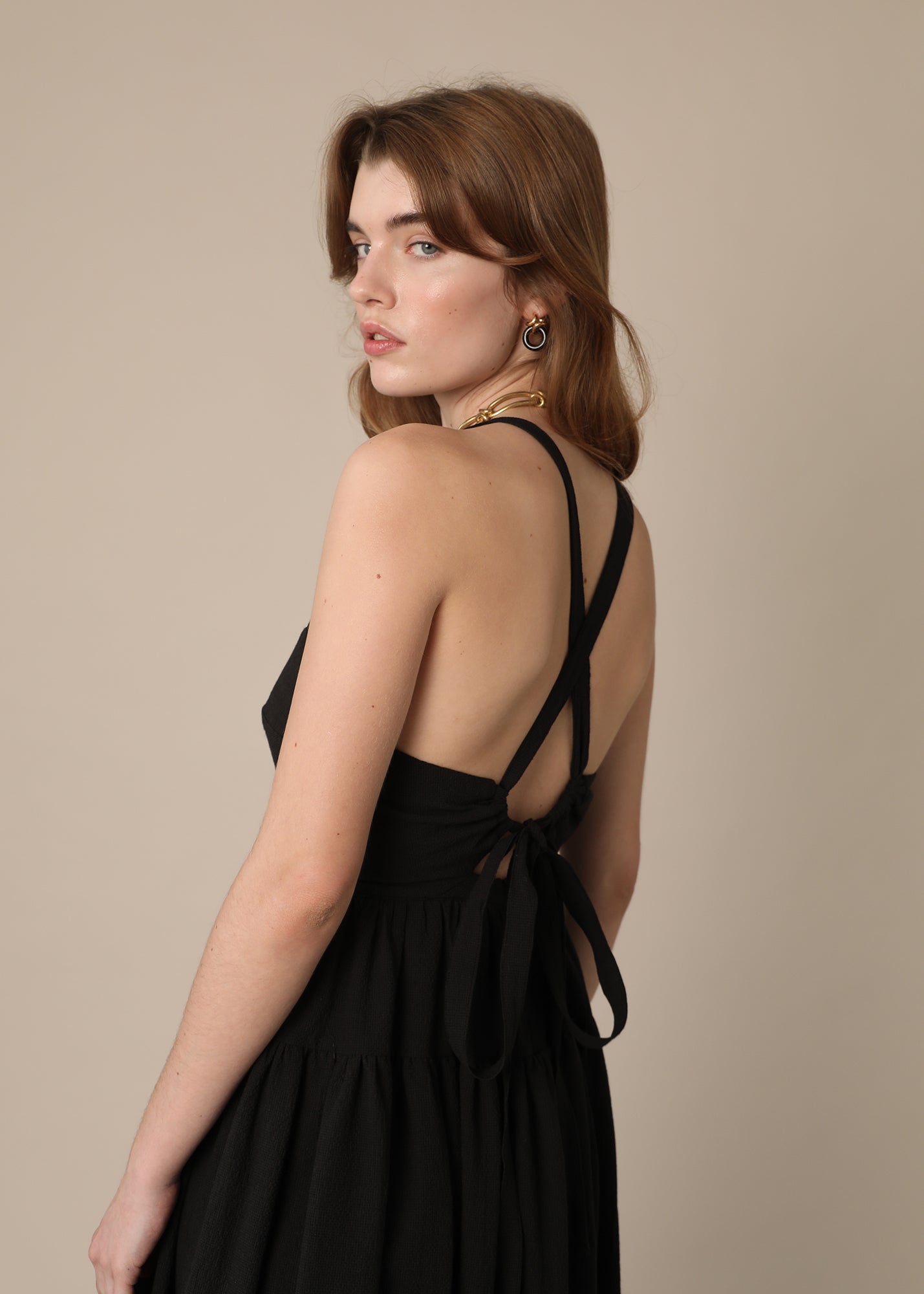 THE CLÉMENCE DRESS - black