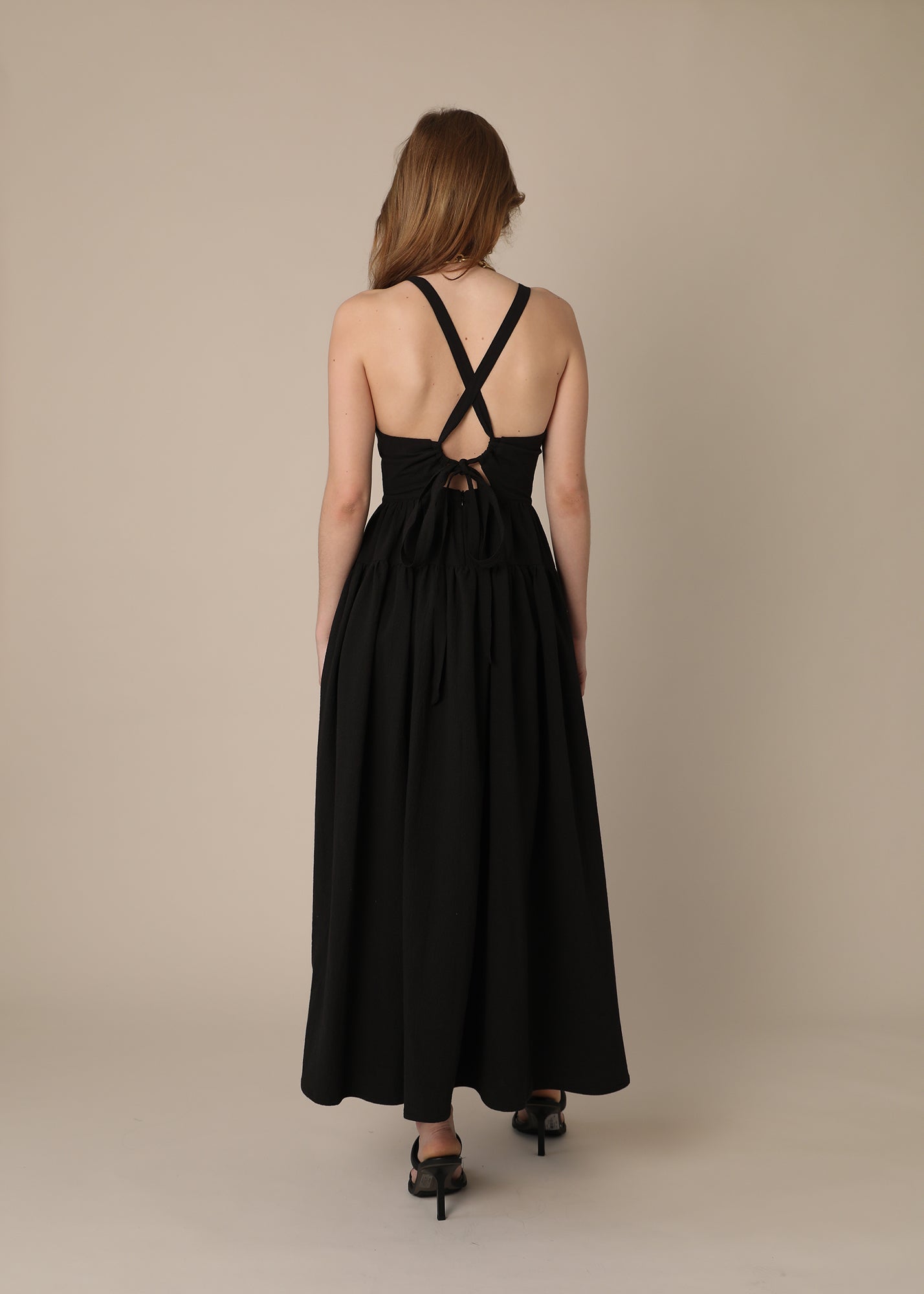 THE CLÉMENCE DRESS - black