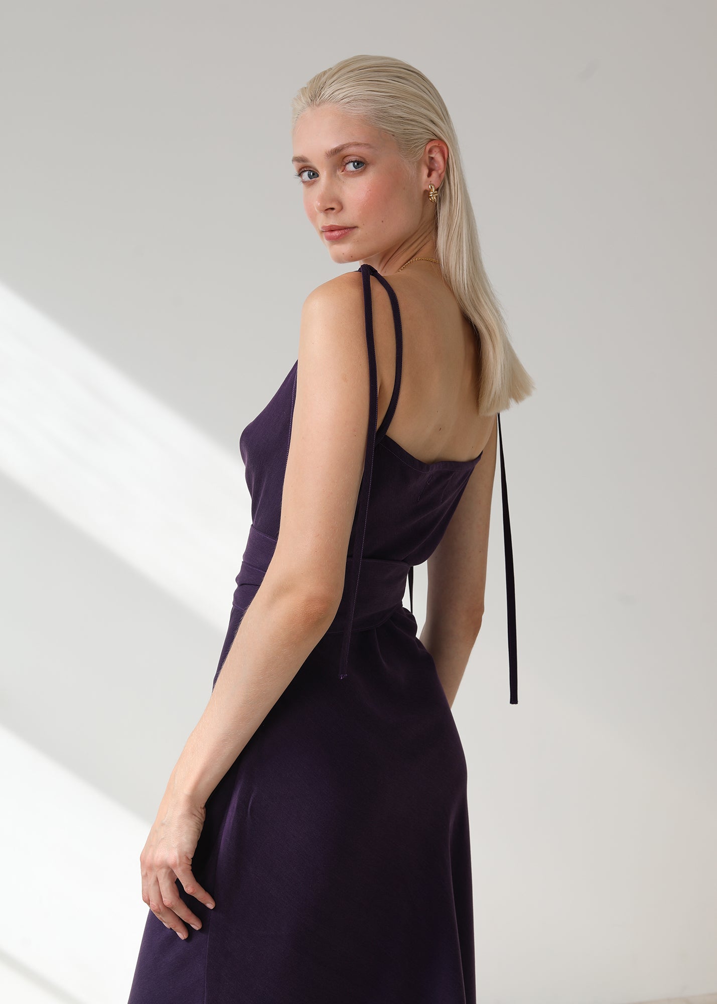 THE LUCIE DRESS - nightshade
