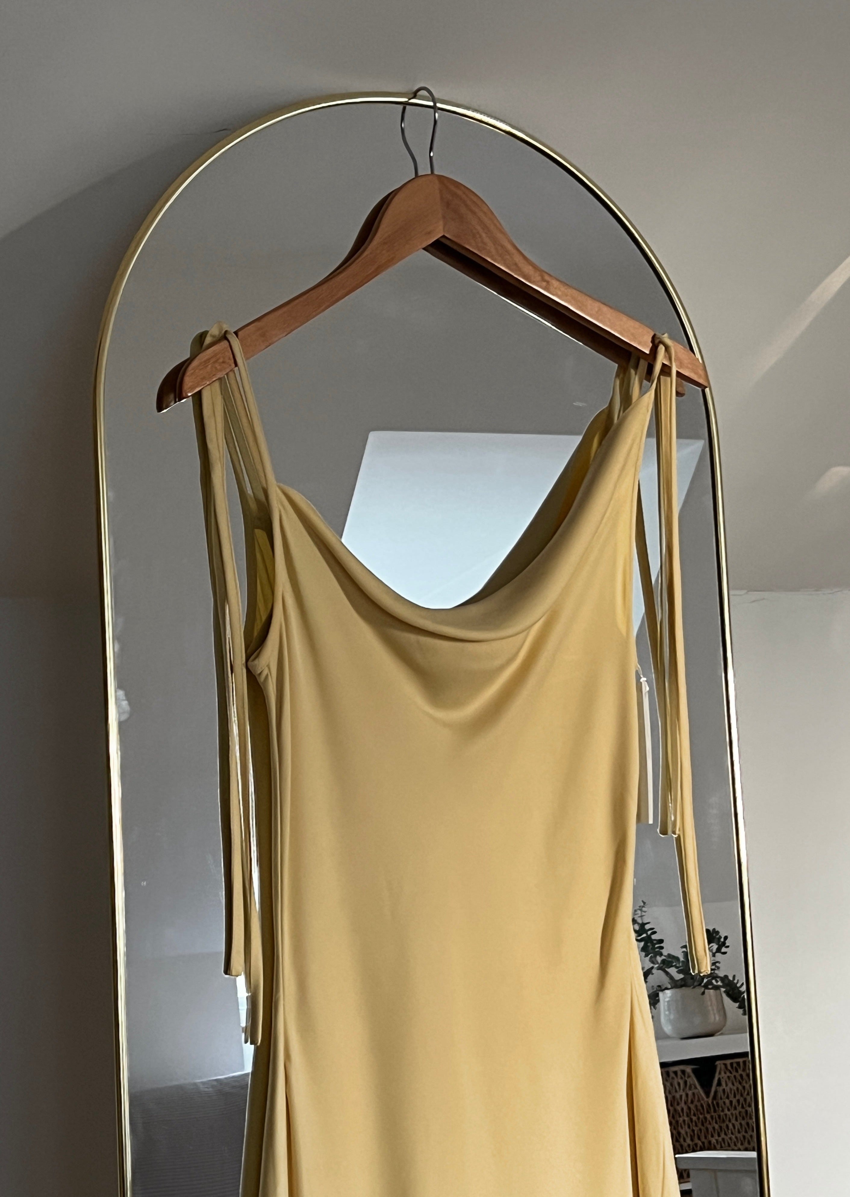 THE LUCIE DRESS YELLOW - size S