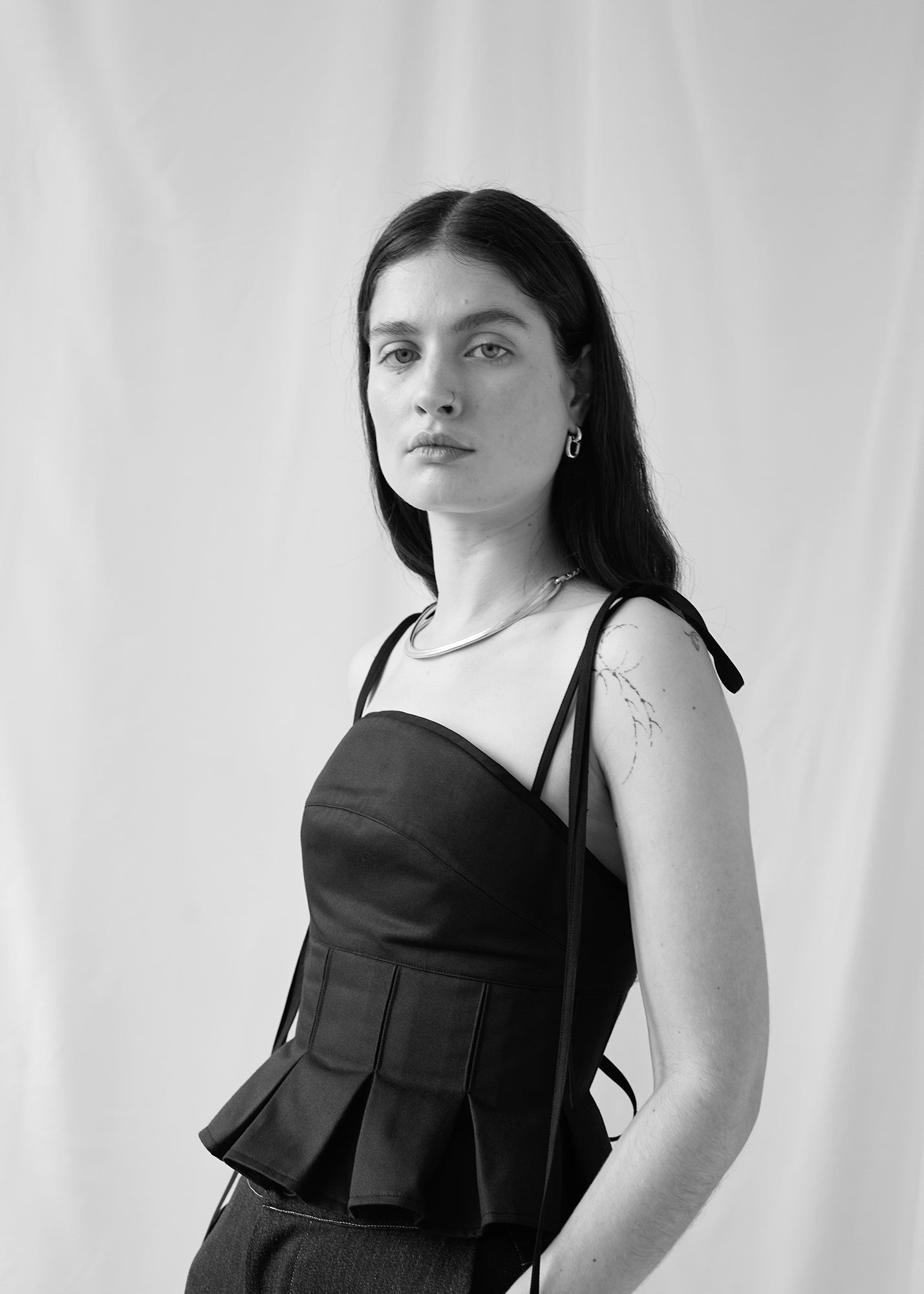 THE ÉSMÉ BUSTIER - Black