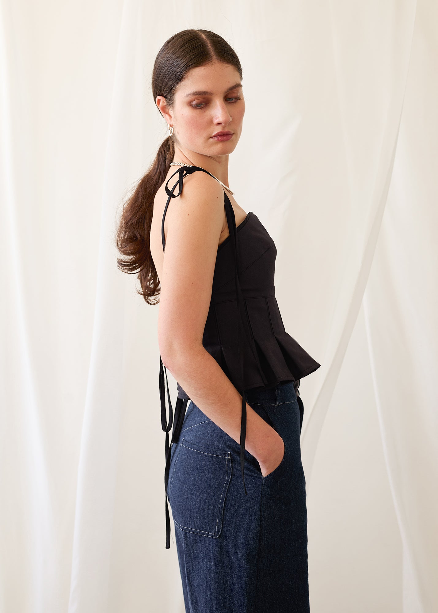 THE ÉSMÉ BUSTIER - Black